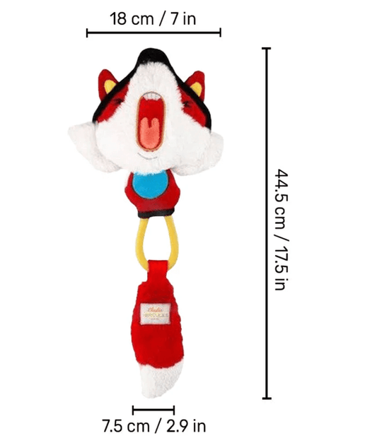 Gigwi Racoon Model Floss Dog Toy