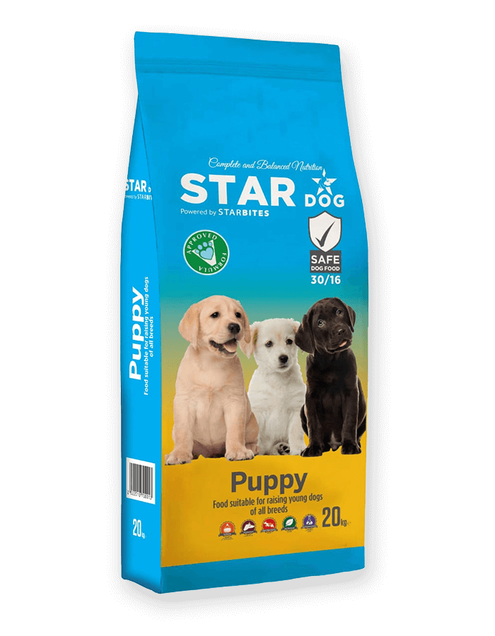 Star puppy dog food 20kg