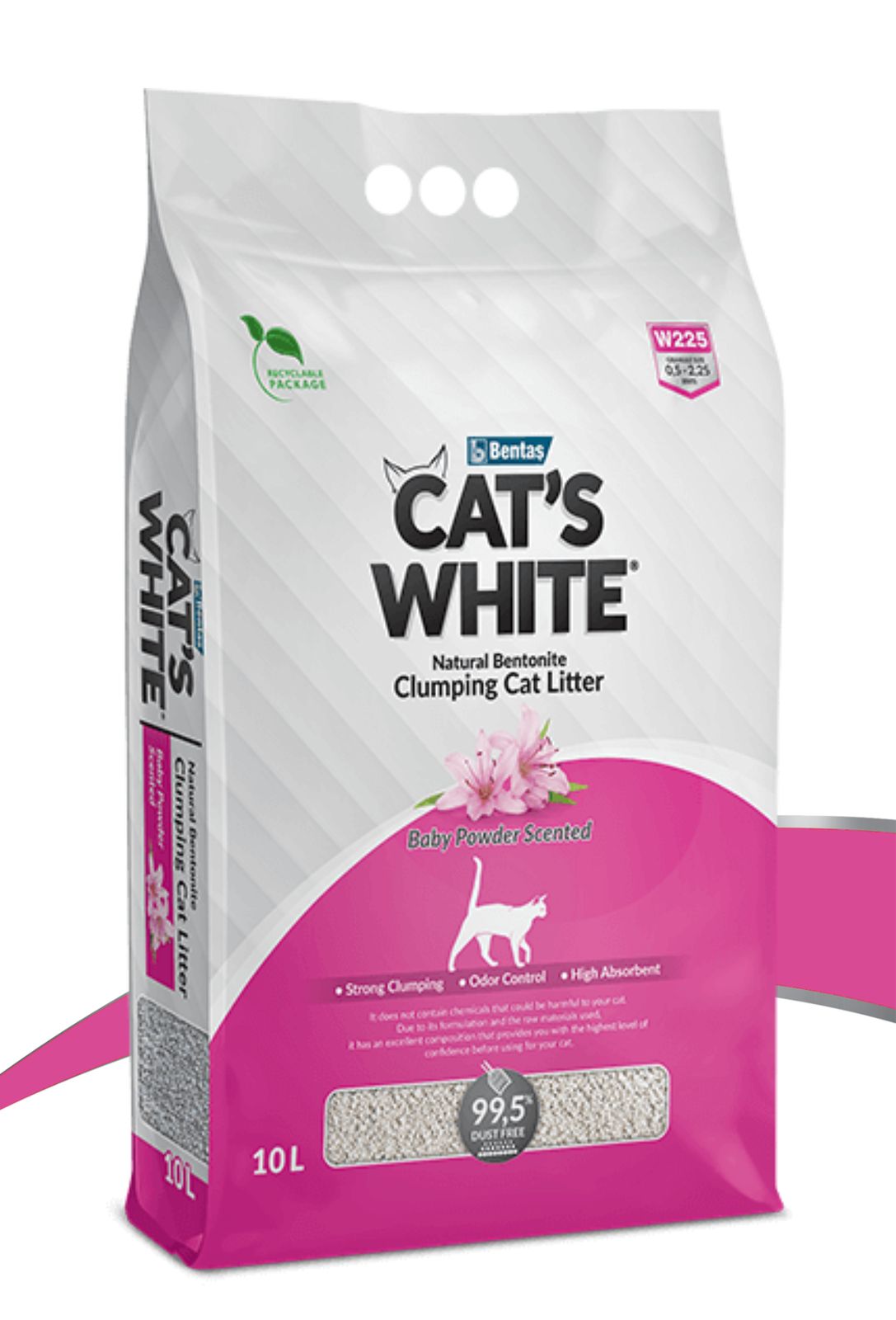 CATSWHITE-LITTER-BABYPAWDER